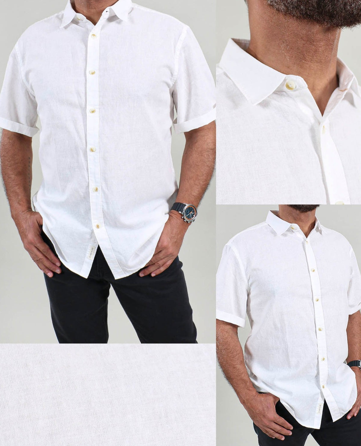Camisa Blanca para Caballero