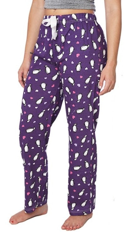 Isadora Algodón Cómodo Pijama Morado Con Muslos