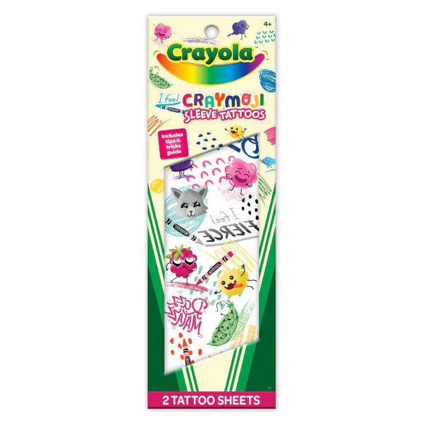 Tatuaje Temporal Crayola Craymoji