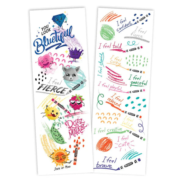 Crayola Colors of Kindness Secrets Reveal Tattoo Pouch