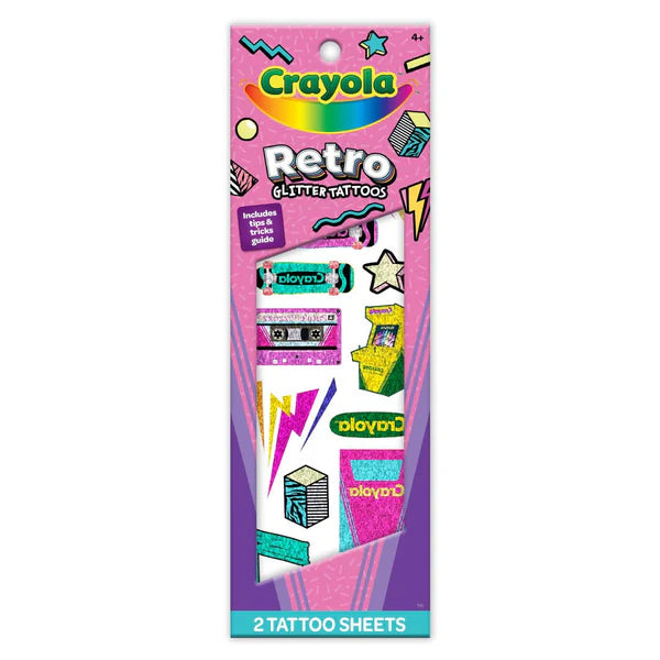 Bolsa de manga de tatuaje retro de Crayola