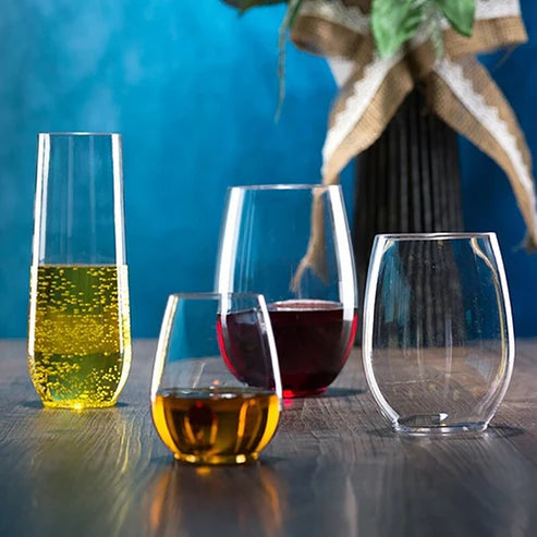 Vaso de vino sin tallo de 16 oz