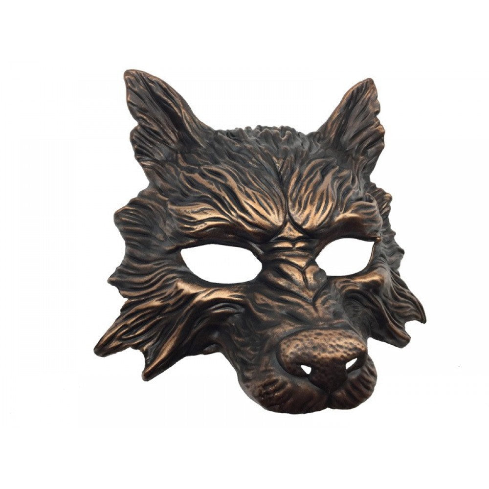 Bronze Werewolf Mask