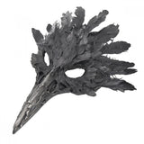 Black Feathered Plague Raven Mask