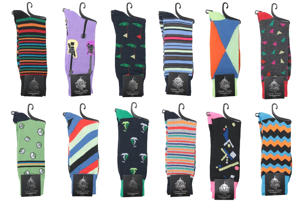Calcetines de vestir para hombre individuales