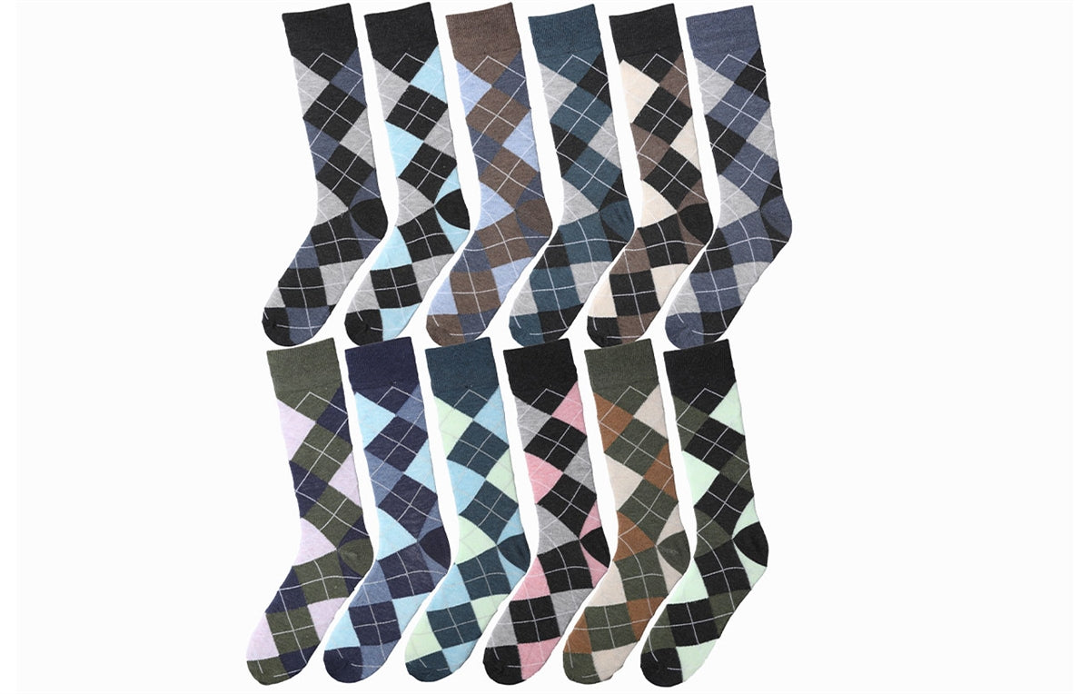 Calcetines de vestir para hombre, 3 pares