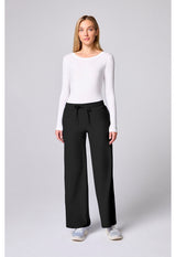 Pantalón de pierna ancha negro