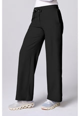 Pantalón de pierna ancha negro