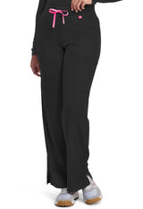 Pantalón ancho negro sin cierre