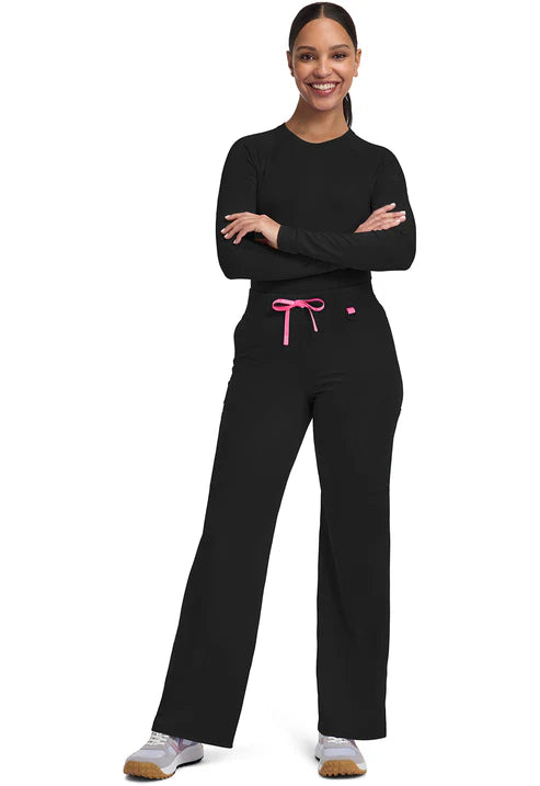 Pantalón ancho negro sin cierre