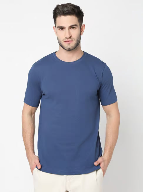Camiseta Hombre Azul - Just Blu