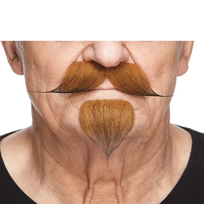 Bigotes Gris/Blanco