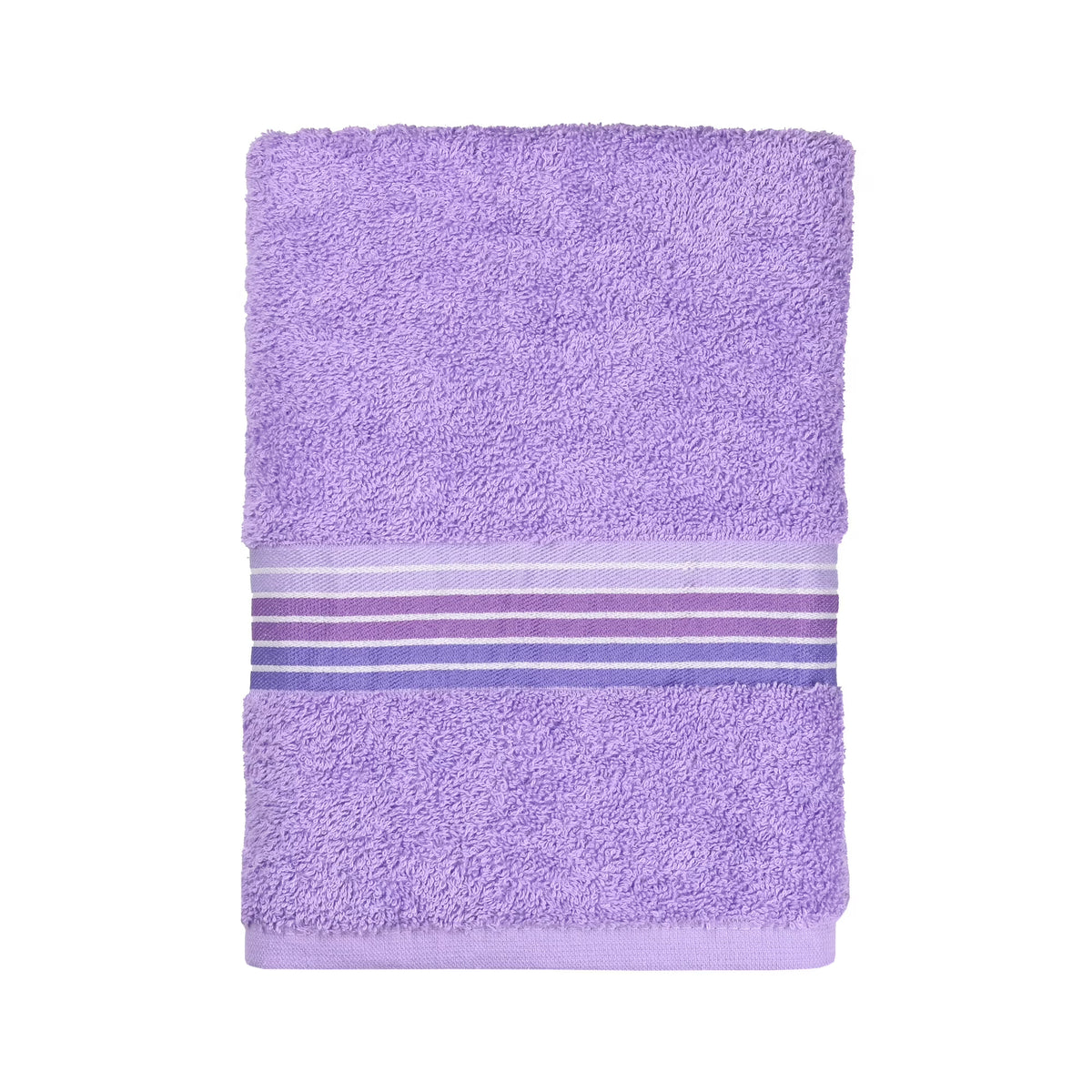 Toalla de baño Tripe Ombre Lavanda Cielo 27x52