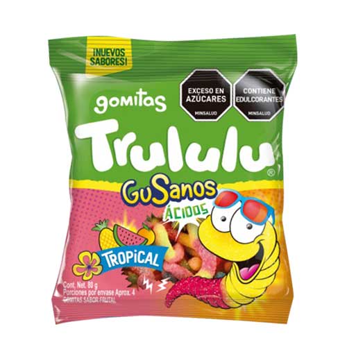 Trululu Gusanos Acidos Tropical
