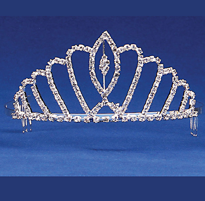 Tiara en punta