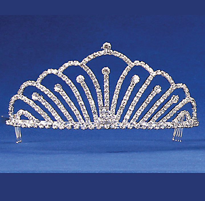 Tiara festoneada