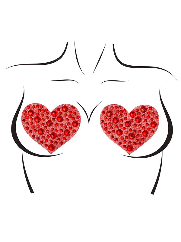Cubrepezones con Estrás Amore