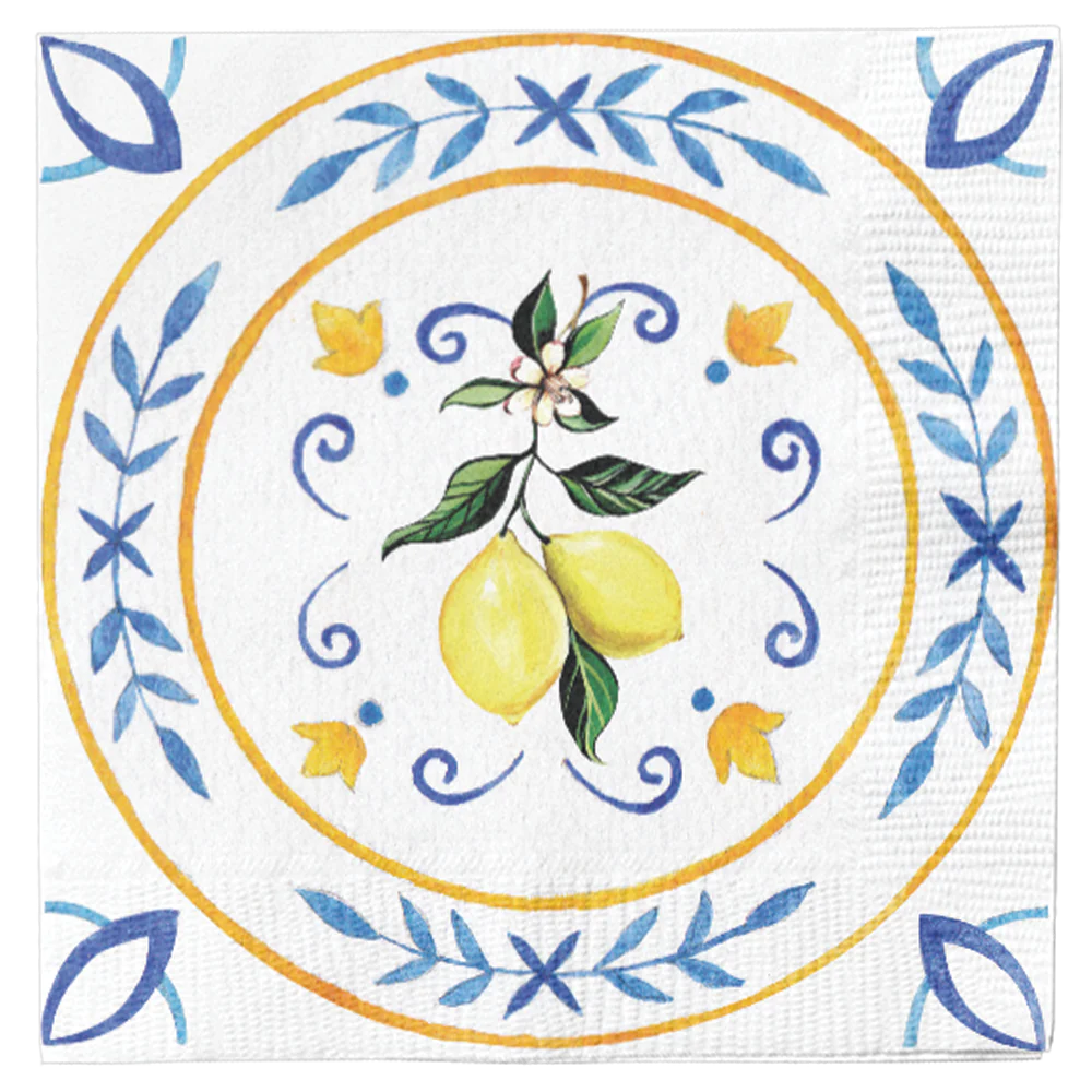 Servilleta de Cóctel Capri Coast 3 Capas