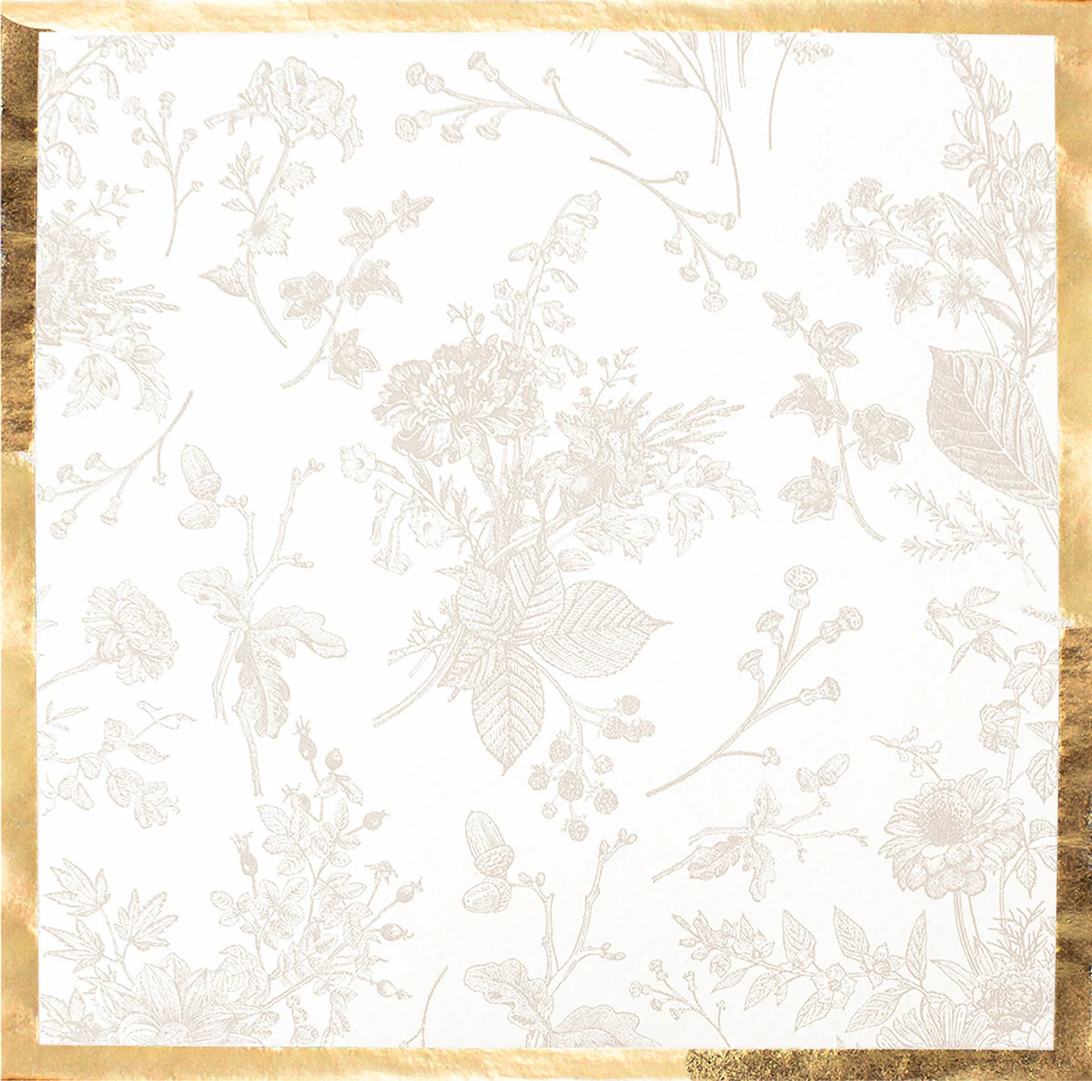 Servilleta de Cóctel Arena Atemporal 3 capas