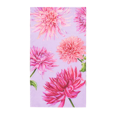 Toalla de Invitado de Jardín de Dalias 3 Capas