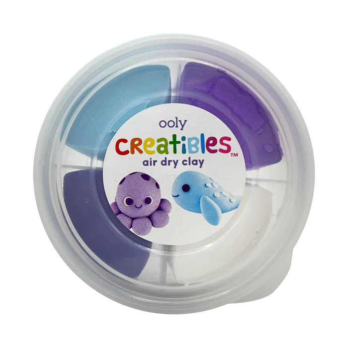 Creatibles Mini Air Dry Clay Kit - Ocean