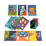 Set de arte y coloreado con papel de aluminio Foil-tastic - Aparatos y artilugios