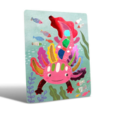 Set de arte con papel de aluminio Foil-tastic y para colorear - Animales increíbles