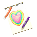 Crayones de gel con aroma a manzana Fresh Pick - Set de 6