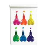 Heart Stacks Stacking Highlighters - 6 Color