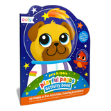 Activity Book - Games Coloring Stickers - Pets in Space