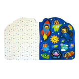Activity Book - Games Coloring Stickers - Pets in Space