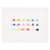 Rotuladores de doble punta con sello y pincel Stampables - Set de 18