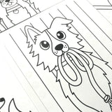 Hidden Pattern Coloring Activity Art Cards - Dog Days