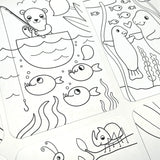 Hidden Pattern Coloring Activity Art Cards - Rainforest Fun