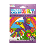 Hidden Pattern Coloring Activity Art Cards - Rainforest Fun