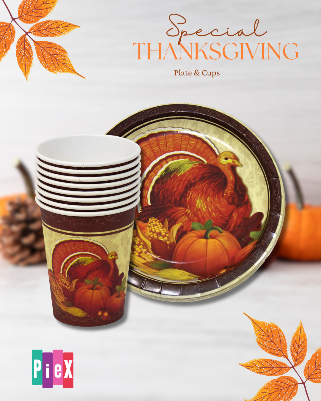 Thanksgiving cups-9oz