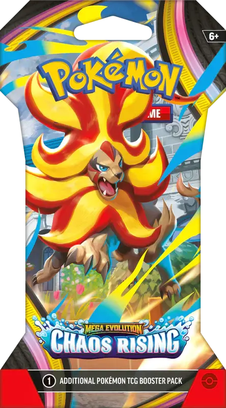 ME04 Mega Evolution - Chaos Rising Expansion Sleeved Booster