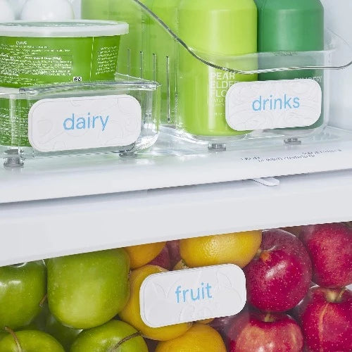 Etiquetas 3D Reutilizables para Refrigerador, Juego de 10 Piezas