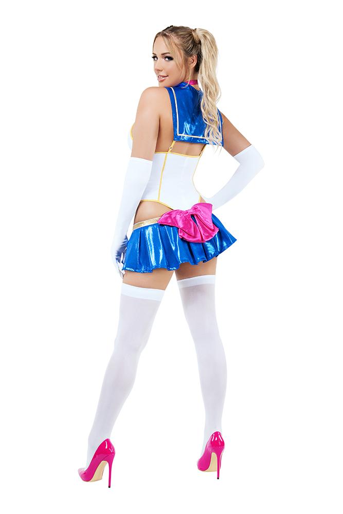 Chica de anime de escuela