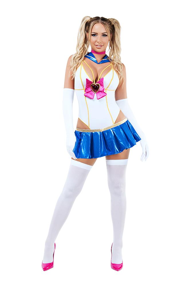 Chica de anime de escuela