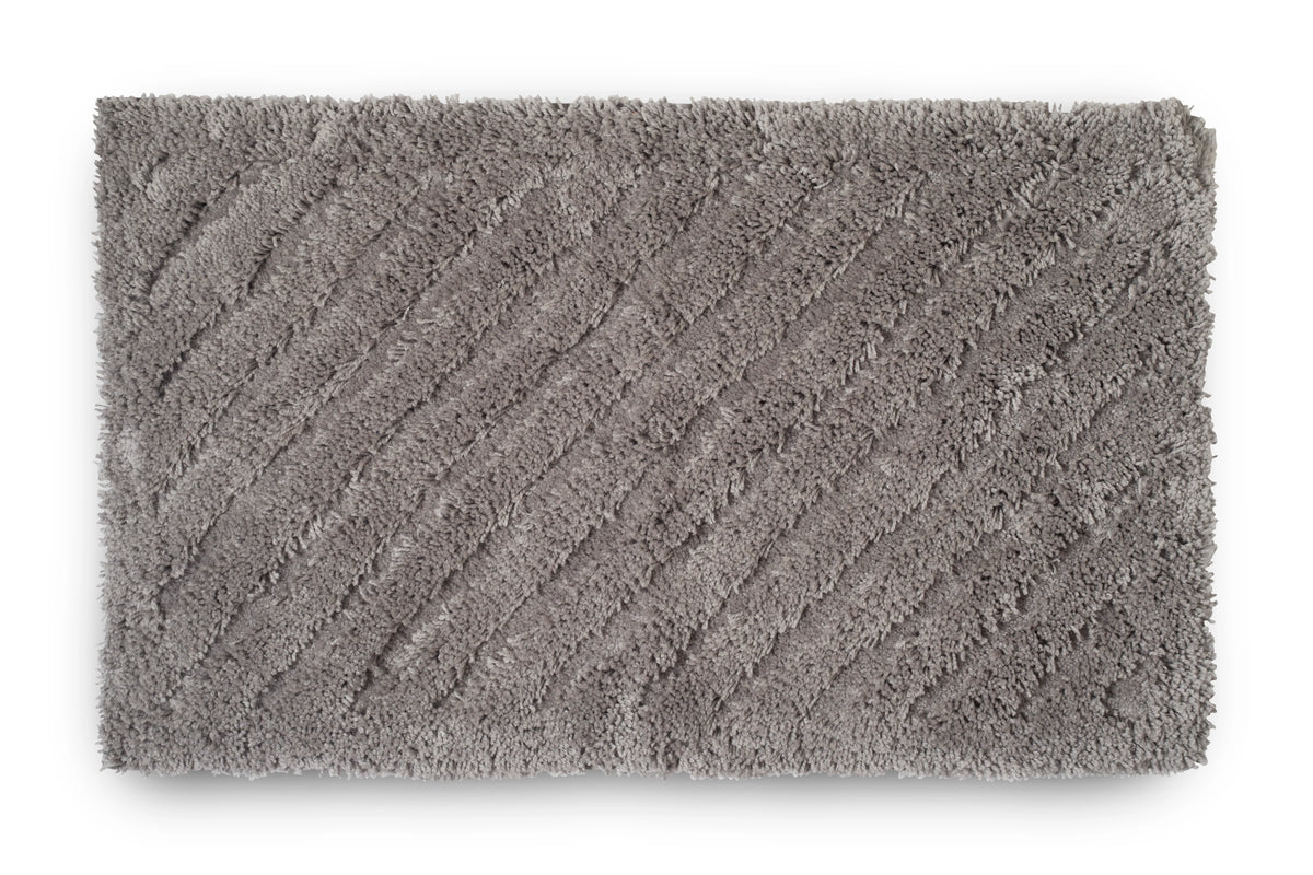 Serene Bath Rug Gray