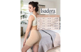 Faja corta moldeadora de glúteos sin costuras con control moderado firme color negro