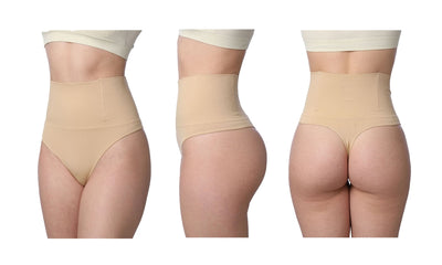Braga con control de abdomen tipo tanga de faja