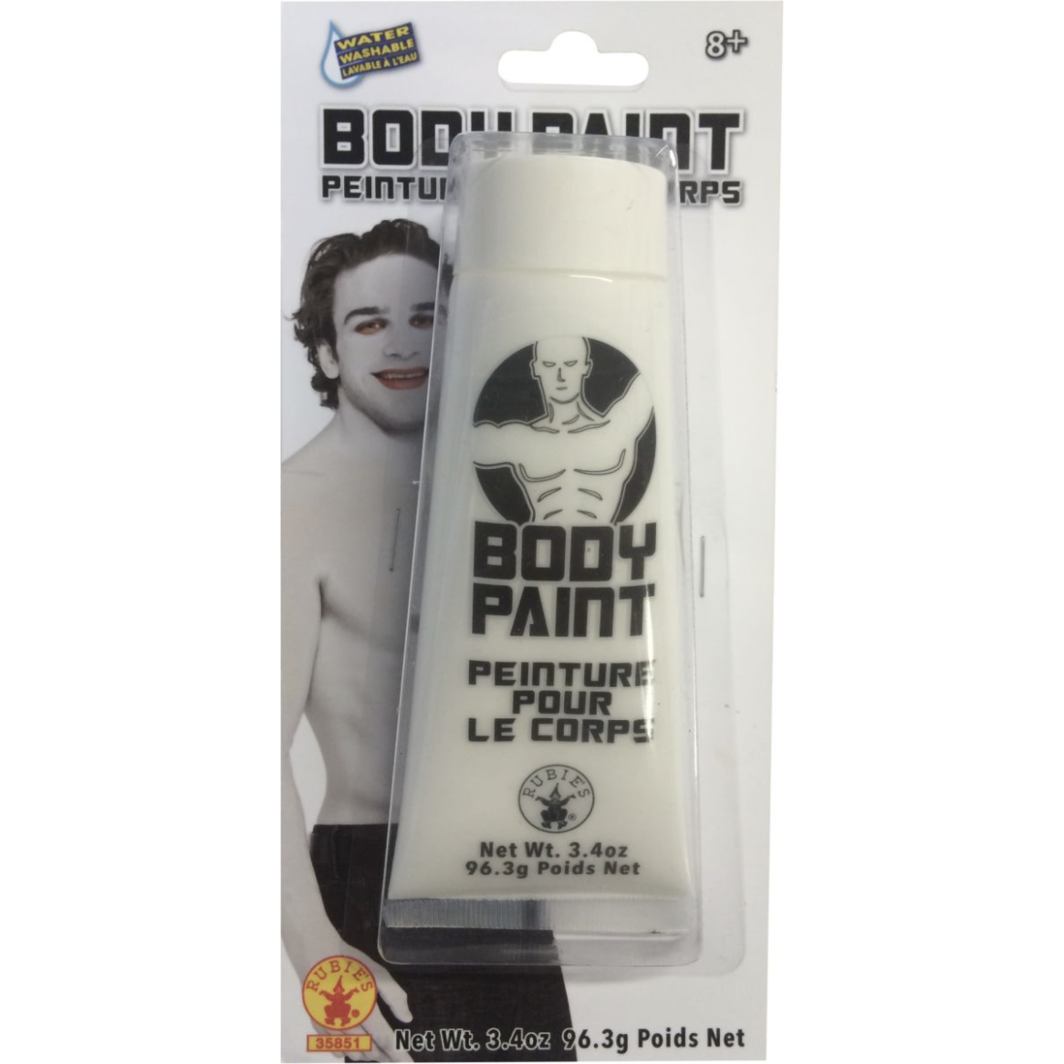 Pintura corporal blanca