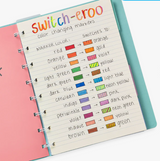 marcadores que cambian de color switch-eroo