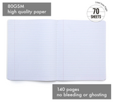 Cuaderno de Composición Azul Claro Blossom