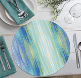 Mantel Individual Redondo Reversible Isla Mona