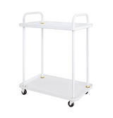 White Rolling Bar /Storage Cart