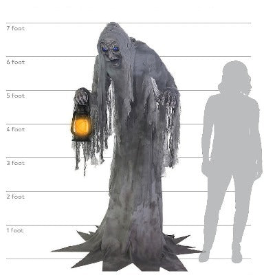 Decoración de Halloween Animada Fantasma Lamentoso