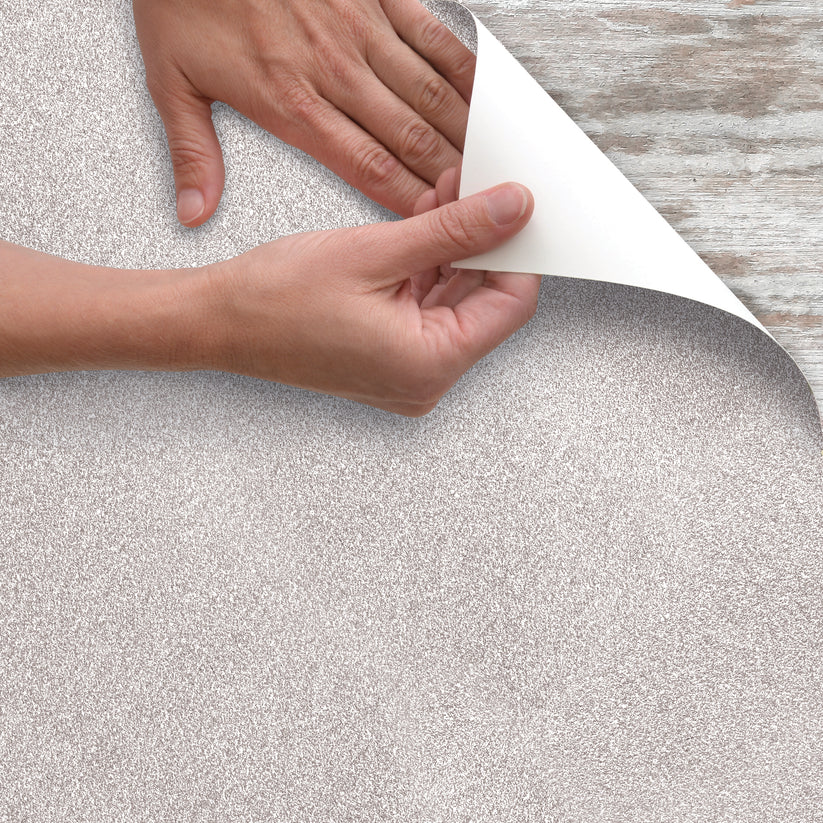 Brand Craft - Purpurina con Efecto Plateado Autoadhesiva